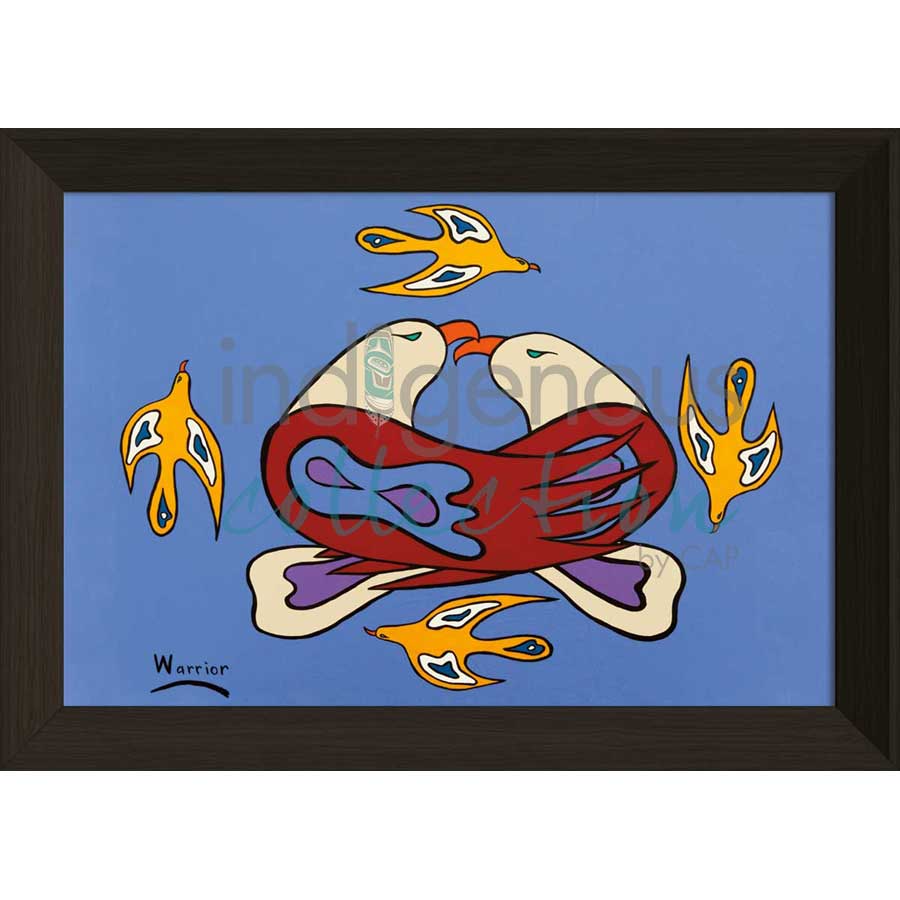 Family Love by artist Lorne Julien - Mi'kmaq. Indigenous Collection