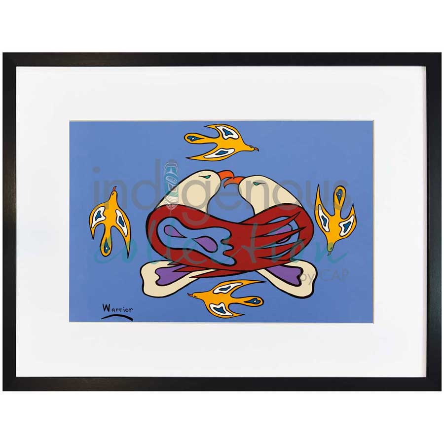 Family Love by artist Lorne Julien - Mi'kmaq. Indigenous Collection