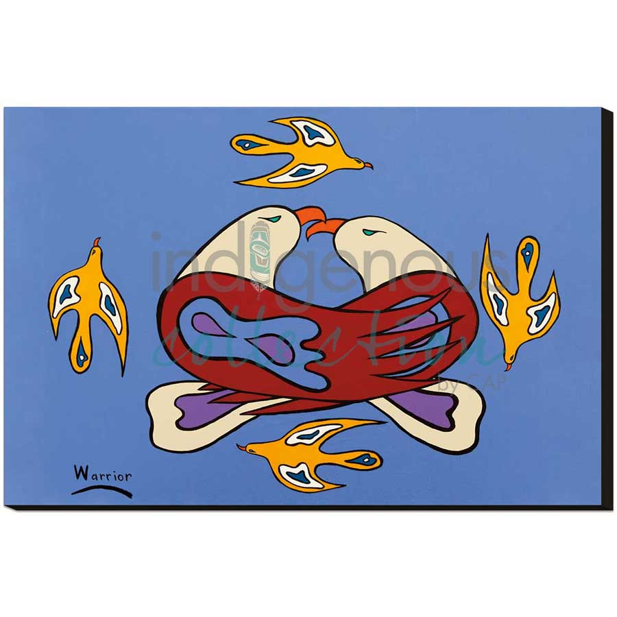 Family Love by artist Lorne Julien - Mi'kmaq. Indigenous Collection