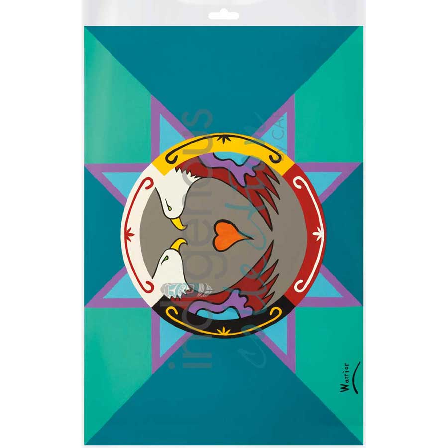 Partners by artist Lorne Julien - Mi'kmaq. Indigenous Collection