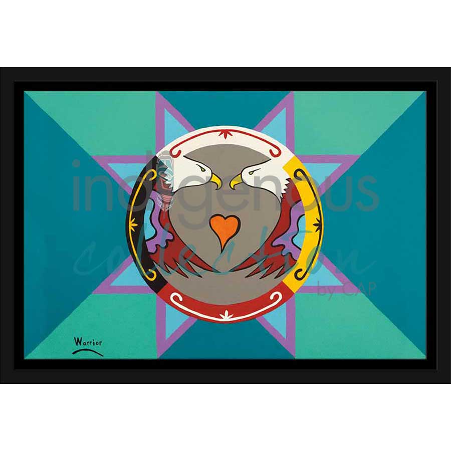Partners by artist Lorne Julien - Mi'kmaq. Indigenous Collection