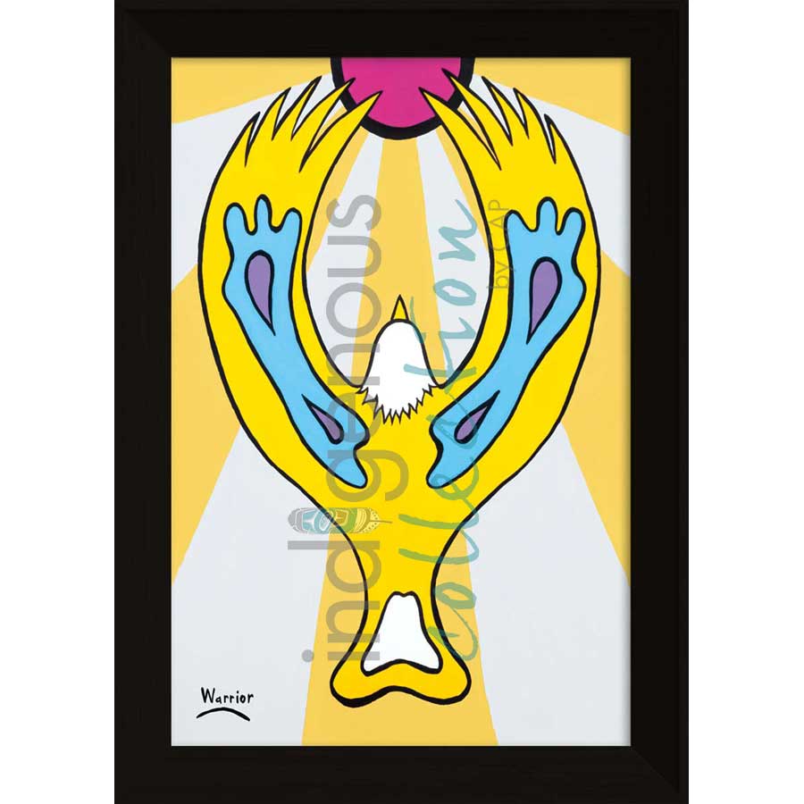 Golden Eagle by artist Lorne Julien - Mi'kmaq. Indigenous Collection