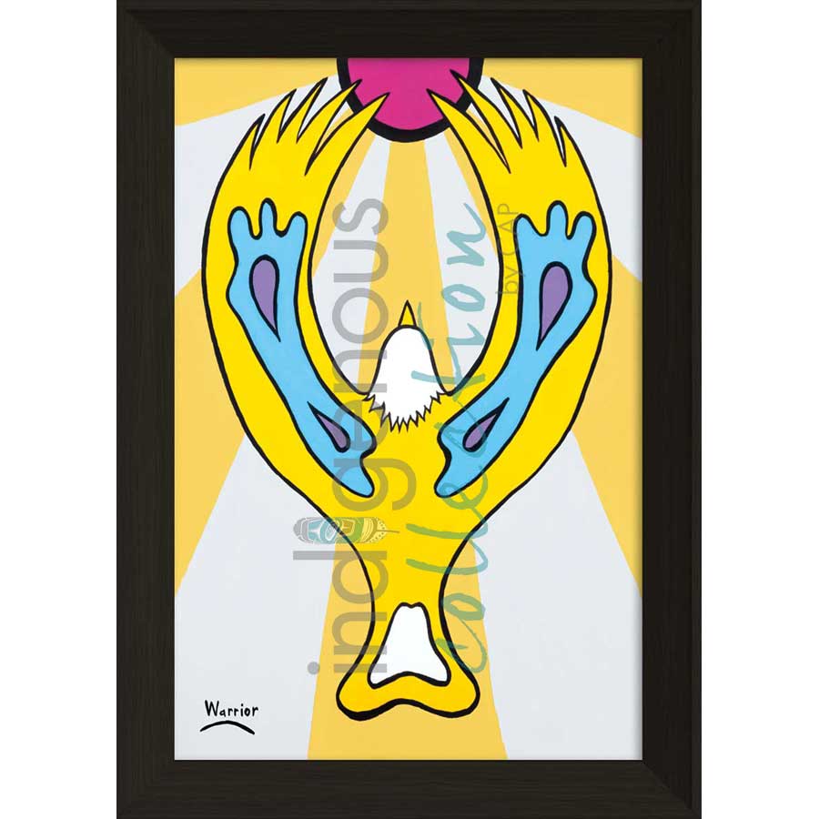 Golden Eagle by artist Lorne Julien - Mi'kmaq. Indigenous Collection