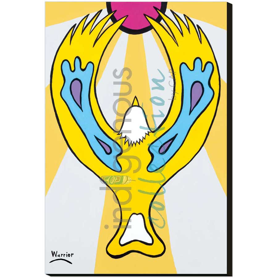 Golden Eagle by artist Lorne Julien - Mi'kmaq. Indigenous Collection