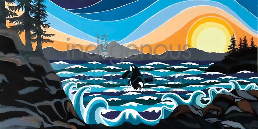 A Lucky Glimpse by artist Shelley Davies