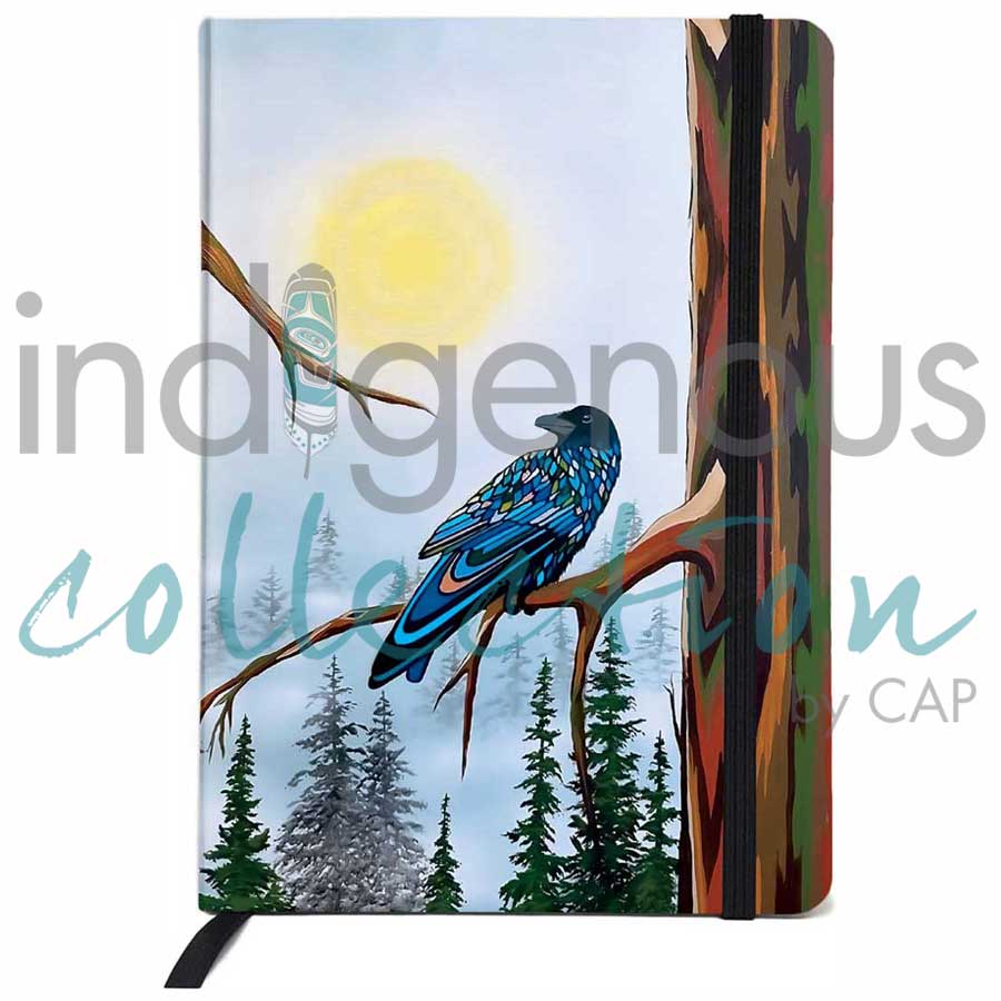 Golden Moon Journal by artist Shelley Davies. Indigenous Collection.