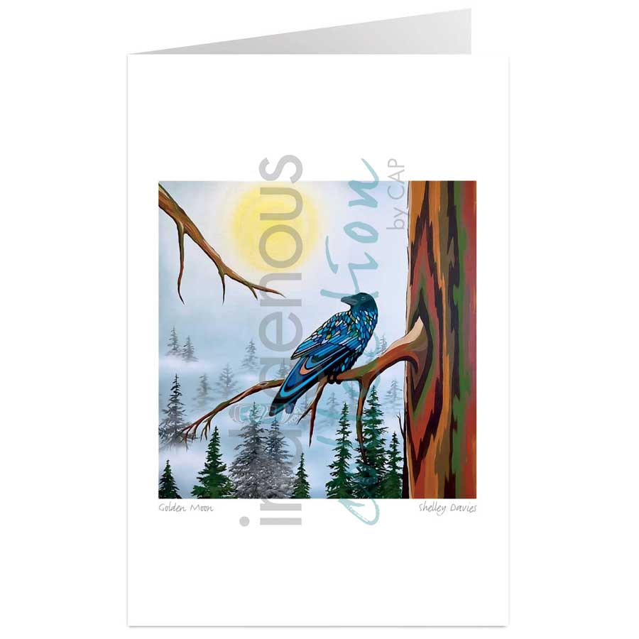 Golden Moon by artist Shelley Davies