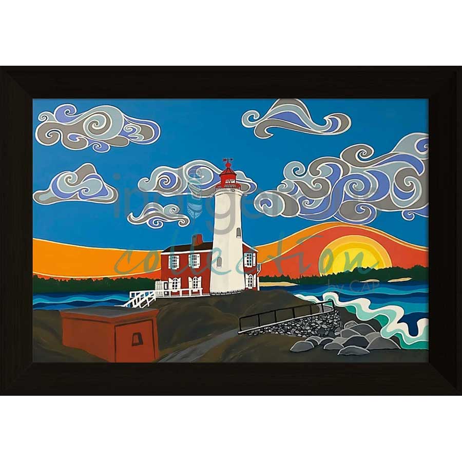 Cloud Watching by artist Shelley Davies - Coast Salish. Indigenous Collection