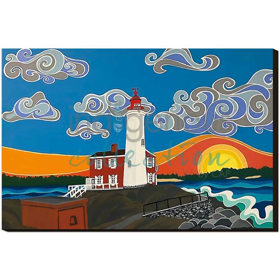 Cloud Watching by artist Shelley Davies - Coast Salish. Indigenous Collection