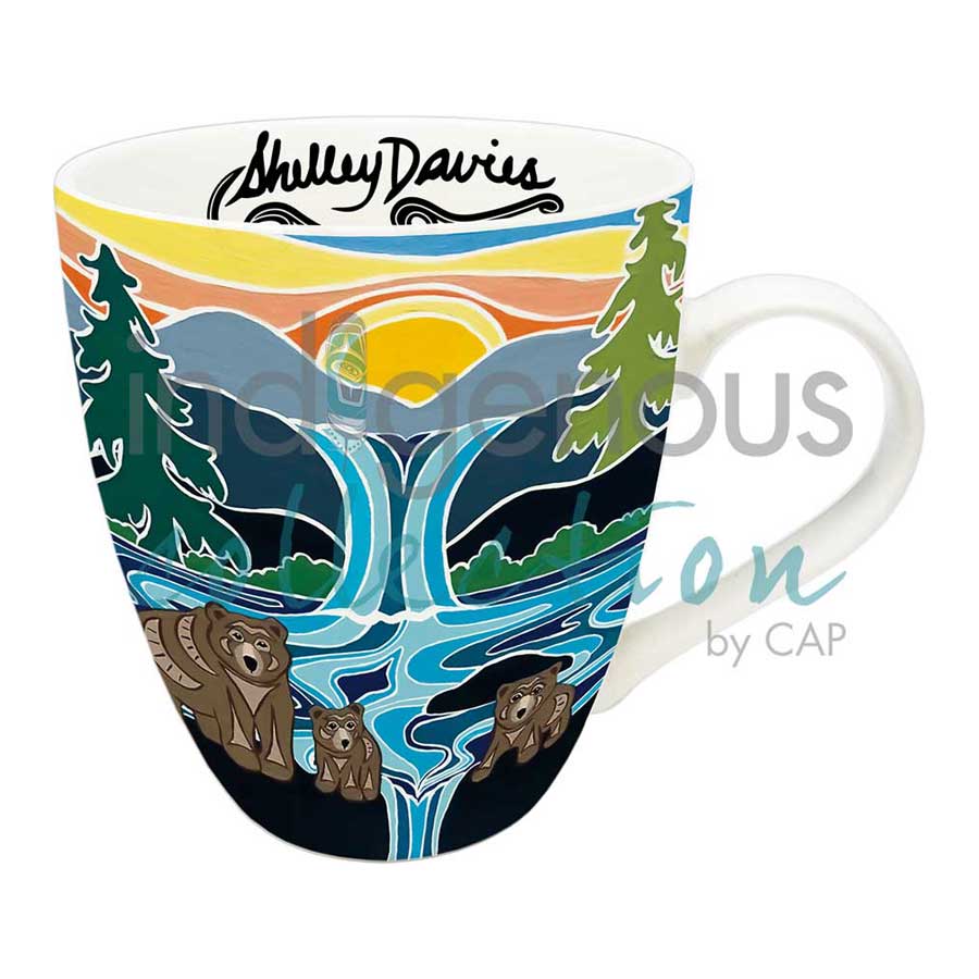 One Last Swim 18 oz. Signature Mug by artist Shelley Davies