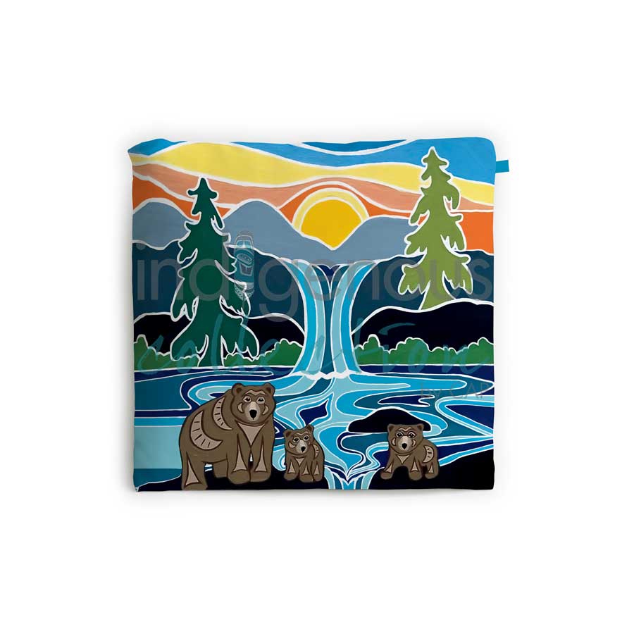 One Last Swim Reusable Shopping Bag by artist Shelley Davies
