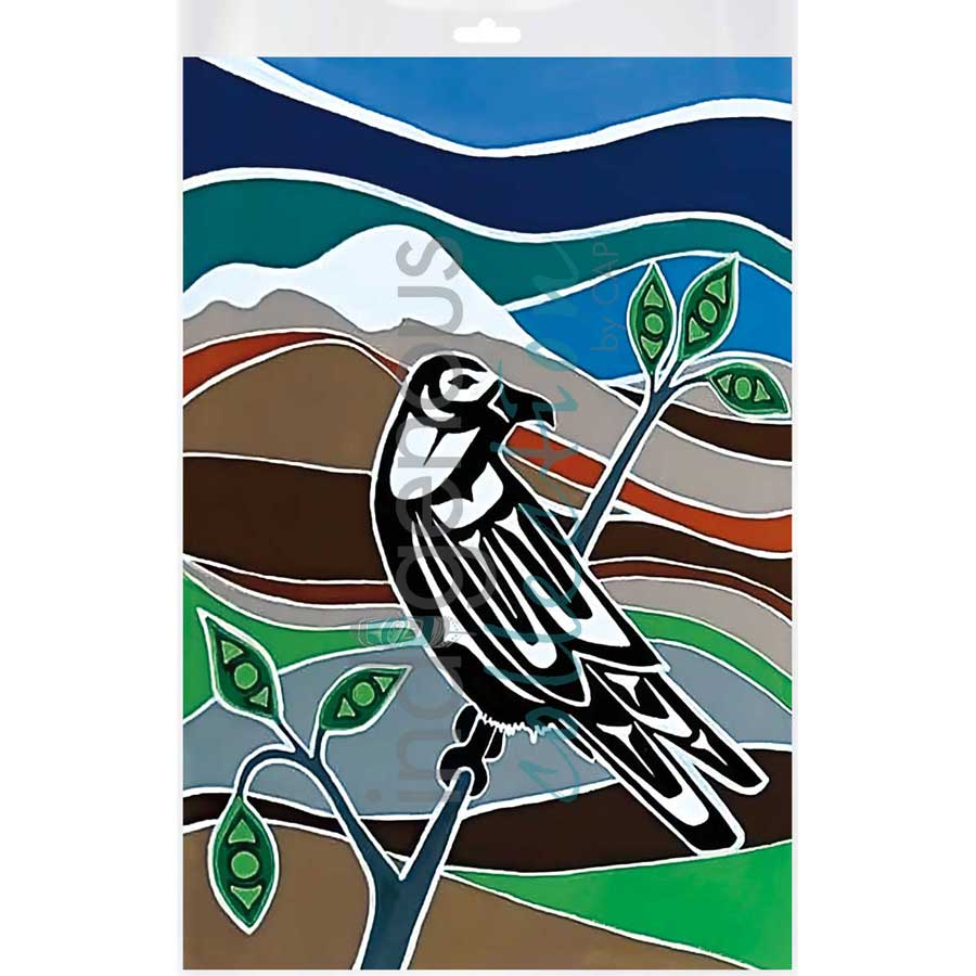 Awaiting a Partner by artist Shelley Davies - Coast Salish. Indigenous Collection