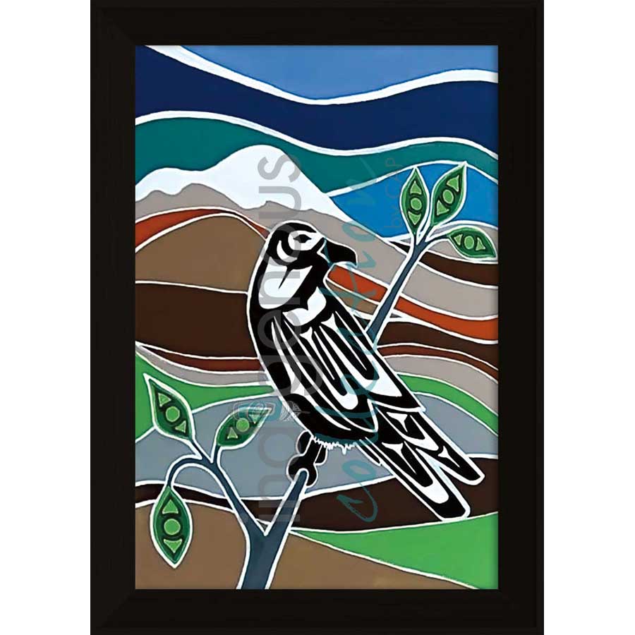 Awaiting a Partner by artist Shelley Davies - Coast Salish. Indigenous Collection