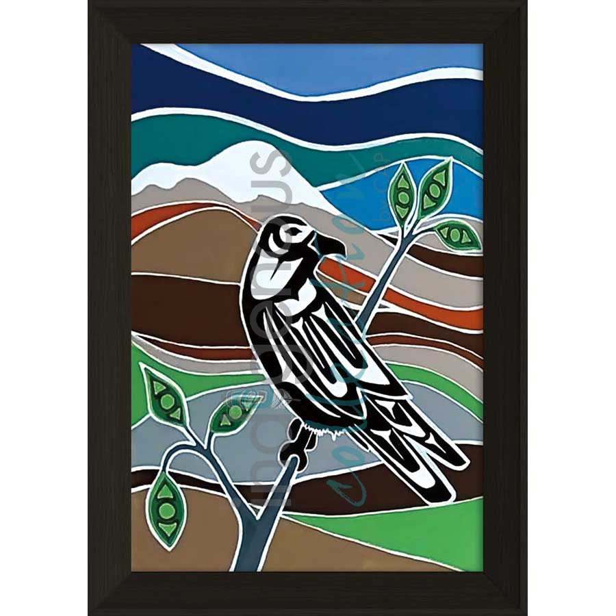 Awaiting a Partner by artist Shelley Davies - Coast Salish. Indigenous Collection