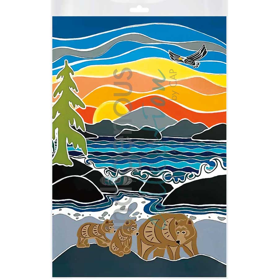 Follow Me by artist Shelley Davies - Coast Salish. Indigenous Collection