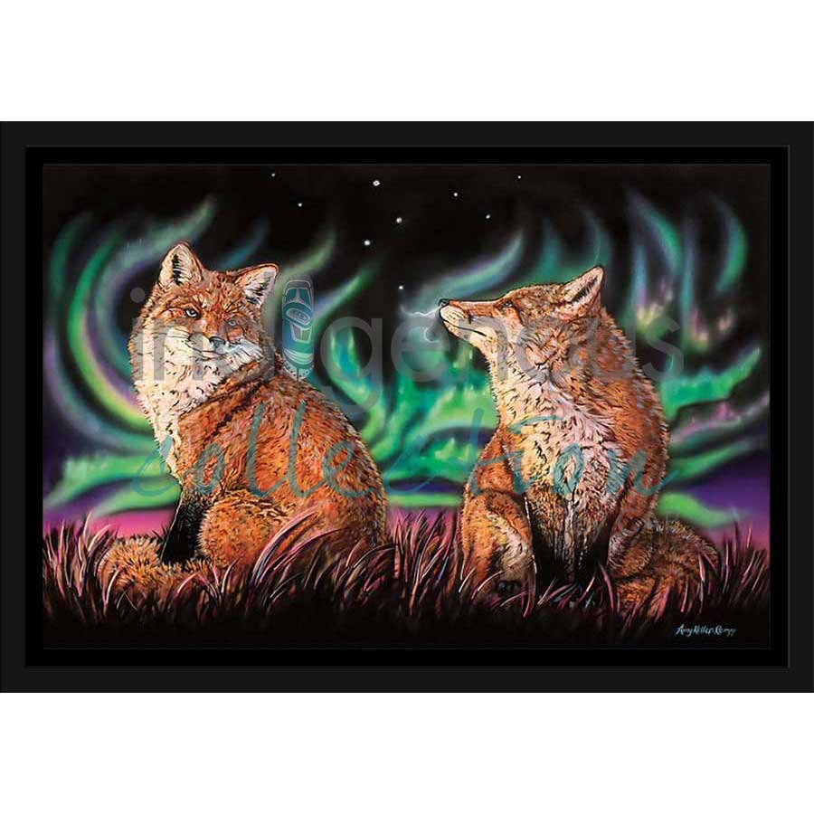 First Snow by artist Amy Keller-Rempp - Mohawk. Indigenous Collection