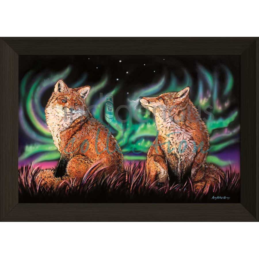 First Snow by artist Amy Keller-Rempp - Mohawk. Indigenous Collection