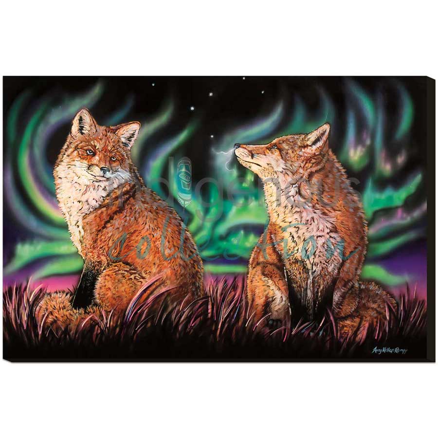 First Snow by artist Amy Keller-Rempp - Mohawk. Indigenous Collection