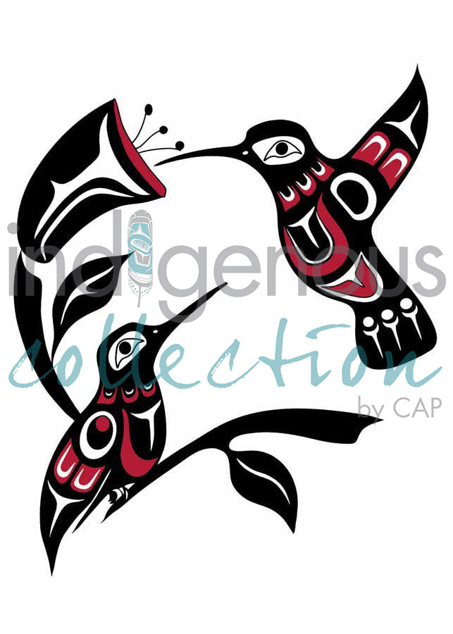 Hummers by artist Na Na Quish