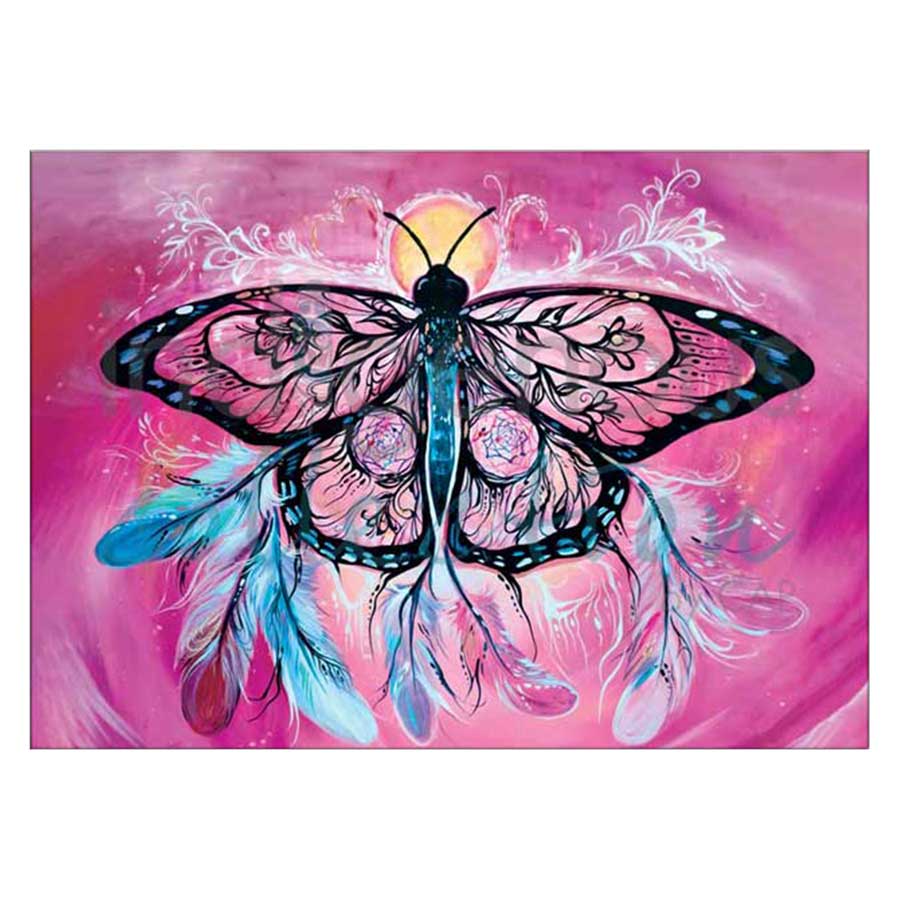 Butterfly Dreamcatcher Canvas Prints