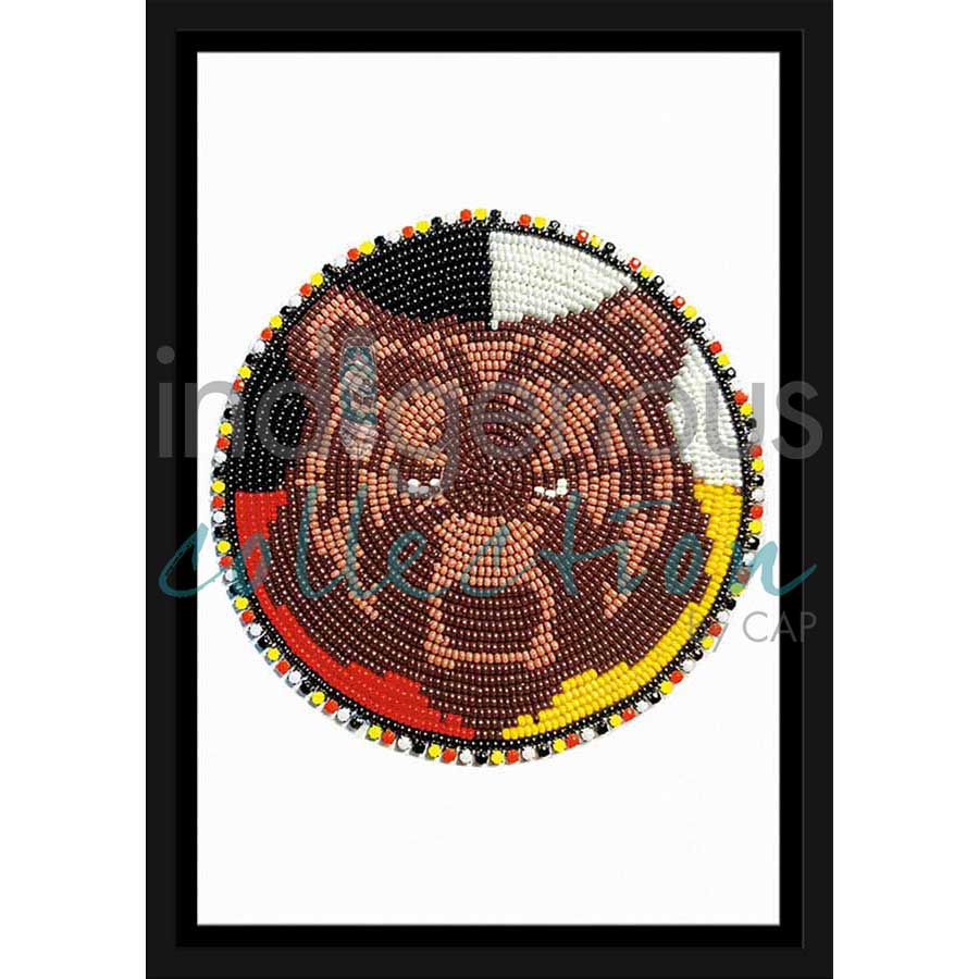 Bear Graduate by artist Robin Paul - Mi'kmaq. Indigenous Collection