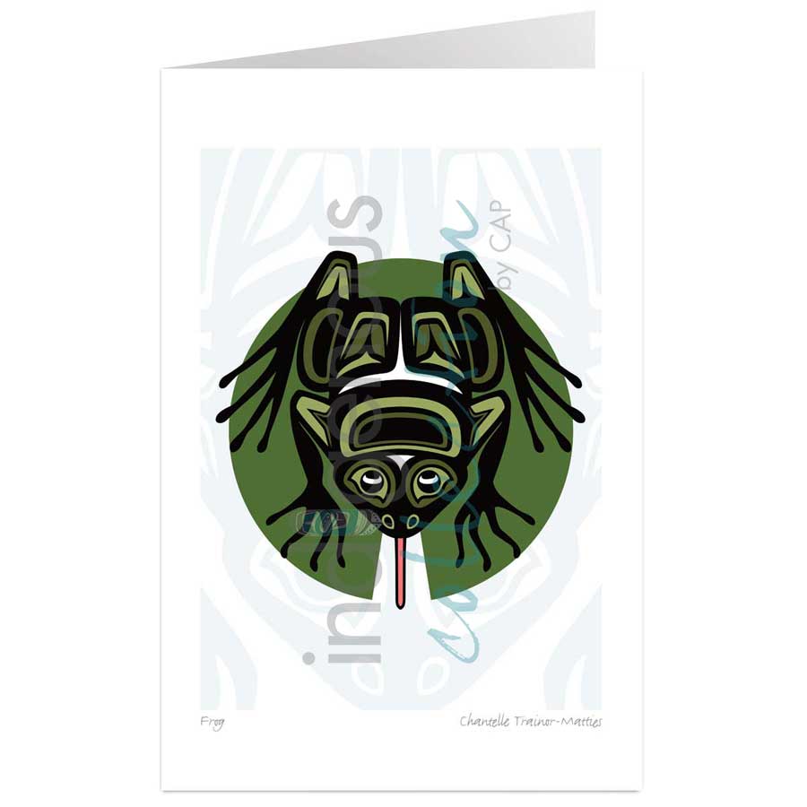 Frog by artist Chantelle Trainor-Matties