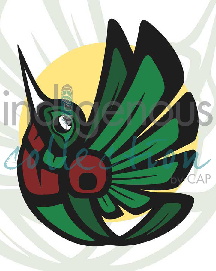 Hummingbird by artist Chantelle Trainor-Matties