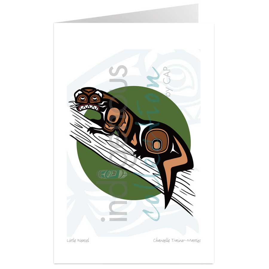 Little Weasel by artist Chantelle Trainor-Matties