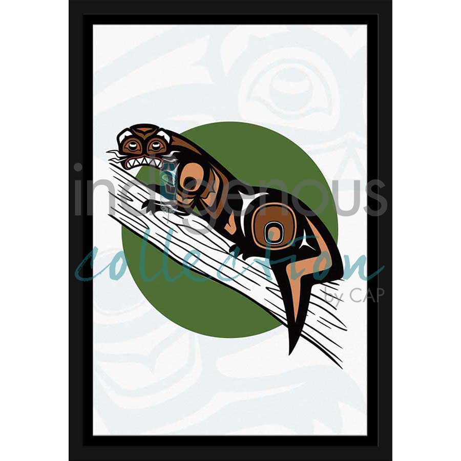 Little Weasel by artist Chantelle Trainor-Matties - Nisga'a/Métis. Indigenous Collection