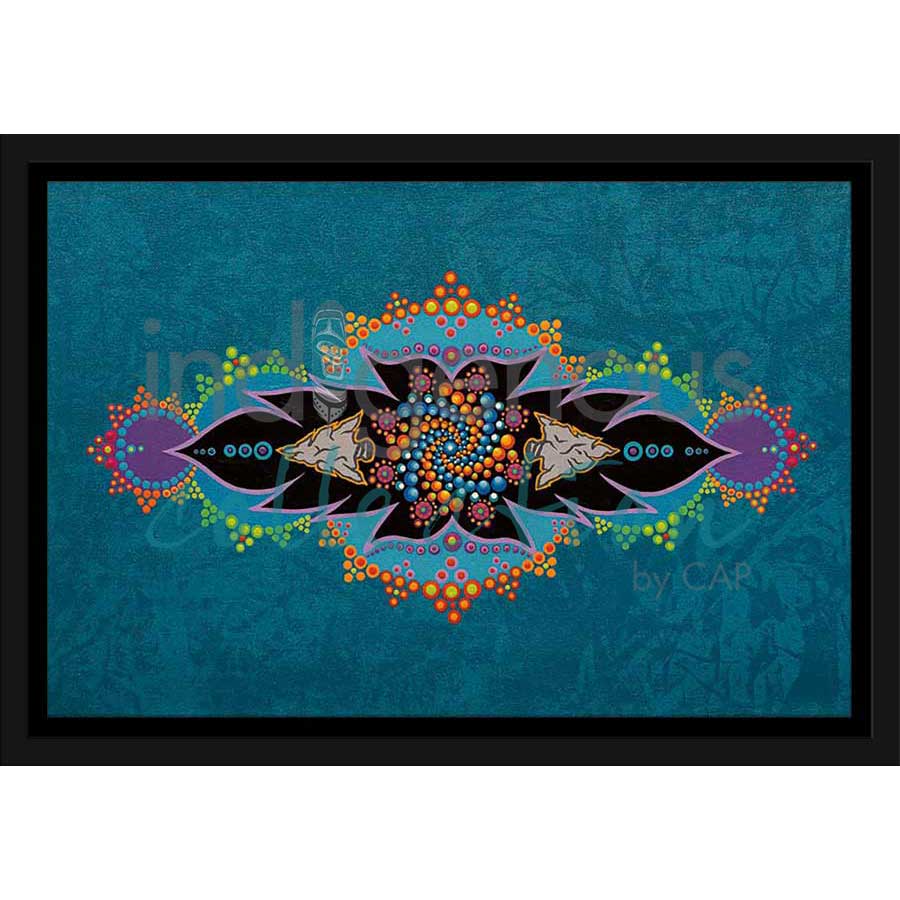 Arrowhead by artist Tracey Metallic - Mi'gmaq. Indigenous Collection