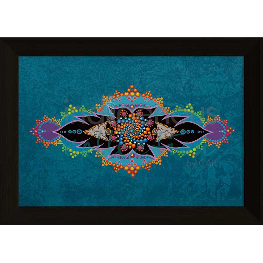 Arrowhead by artist Tracey Metallic - Mi'gmaq. Indigenous Collection