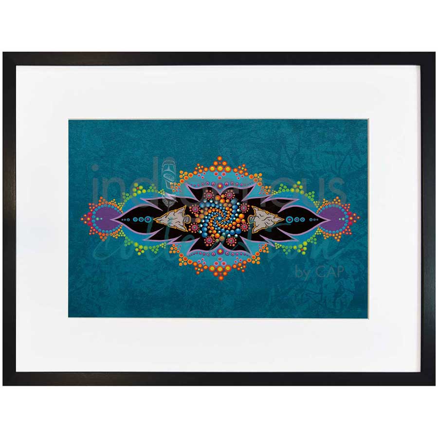 Arrowhead by artist Tracey Metallic - Mi'gmaq. Indigenous Collection