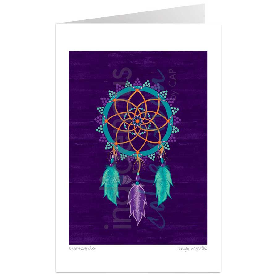 Dreamcatcher by artist Tracey Metallic