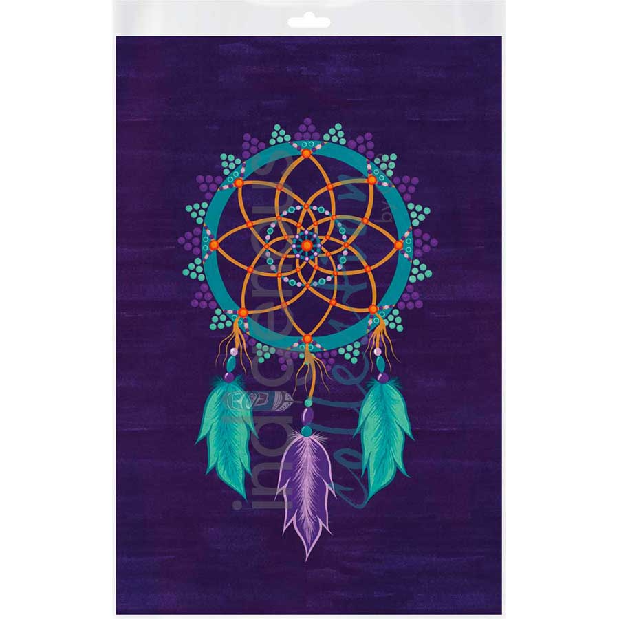 Dreamcatcher by artist Tracey Metallic - Mi'gmaq. Indigenous Collection