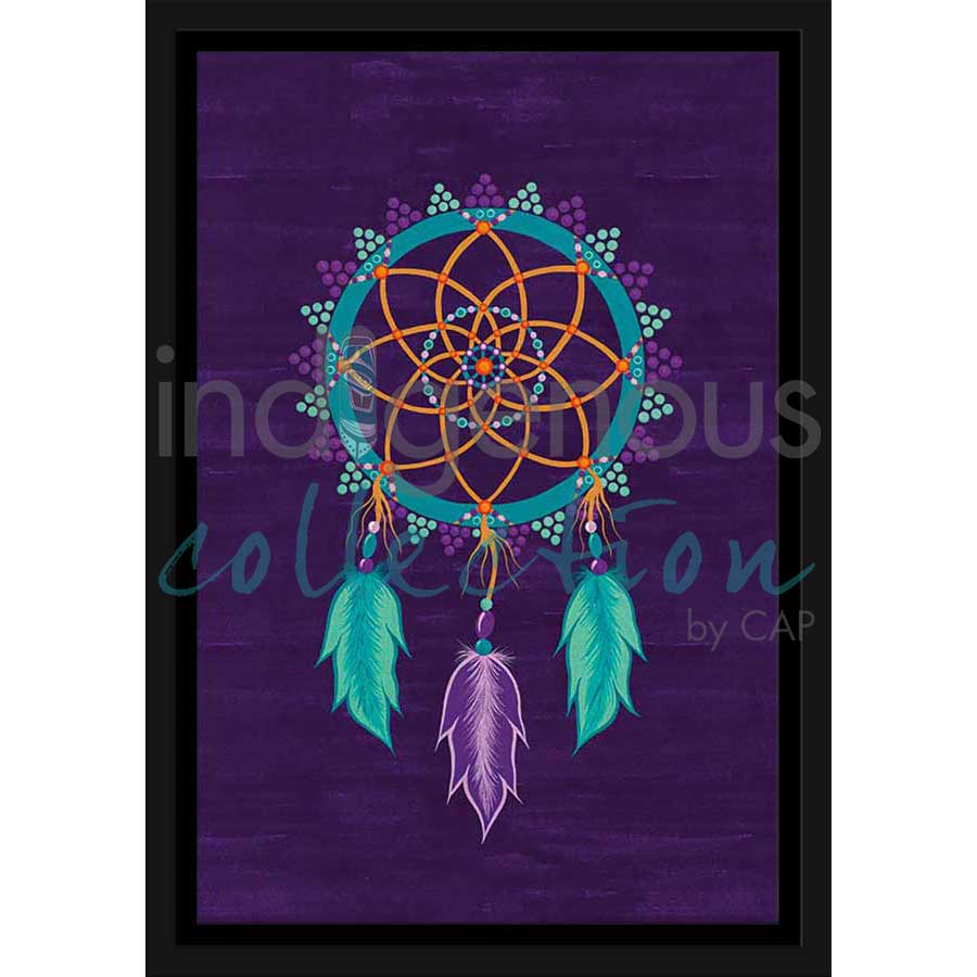 Dreamcatcher by artist Tracey Metallic - Mi'gmaq. Indigenous Collection