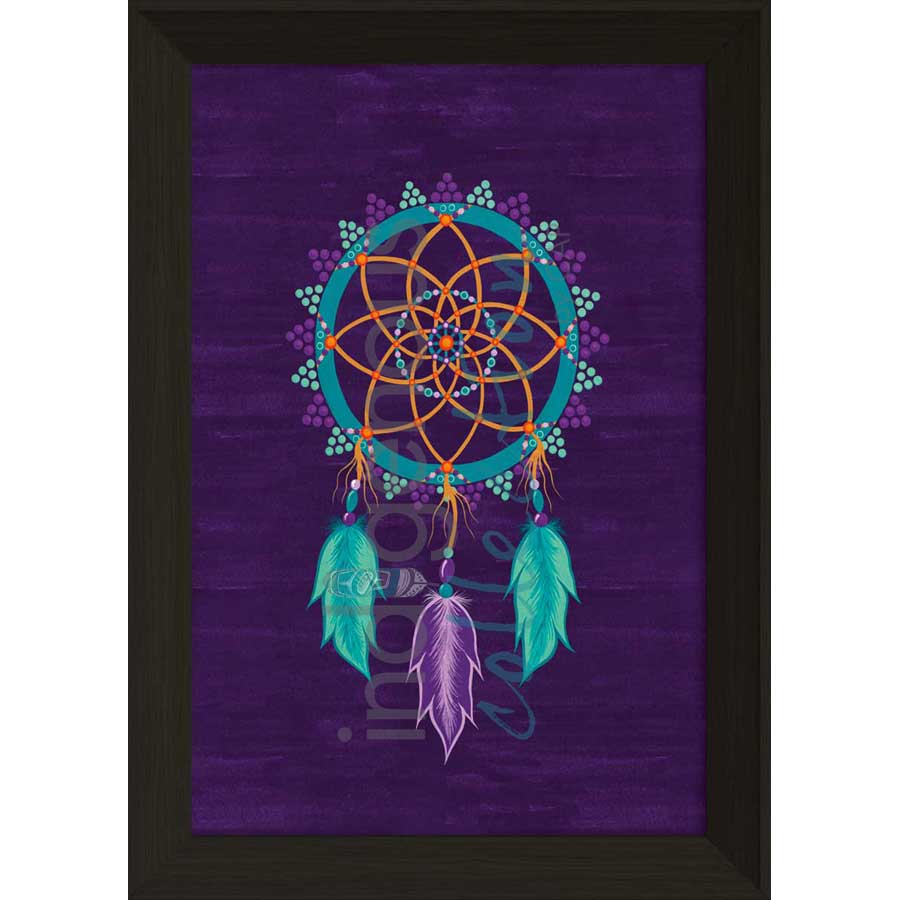 Dreamcatcher by artist Tracey Metallic - Mi'gmaq. Indigenous Collection
