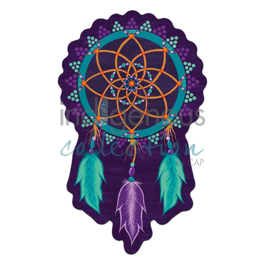 Dreamcatcher 3D Magnets by artist Tracey Metallic. Indigenous Collection.