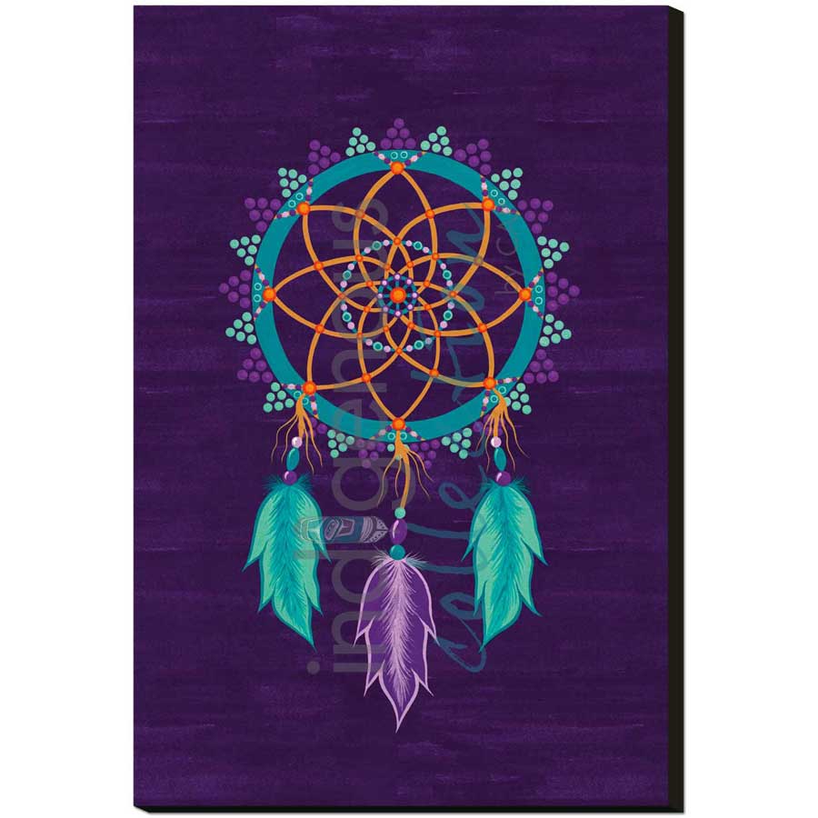 Dreamcatcher by artist Tracey Metallic - Mi'gmaq. Indigenous Collection
