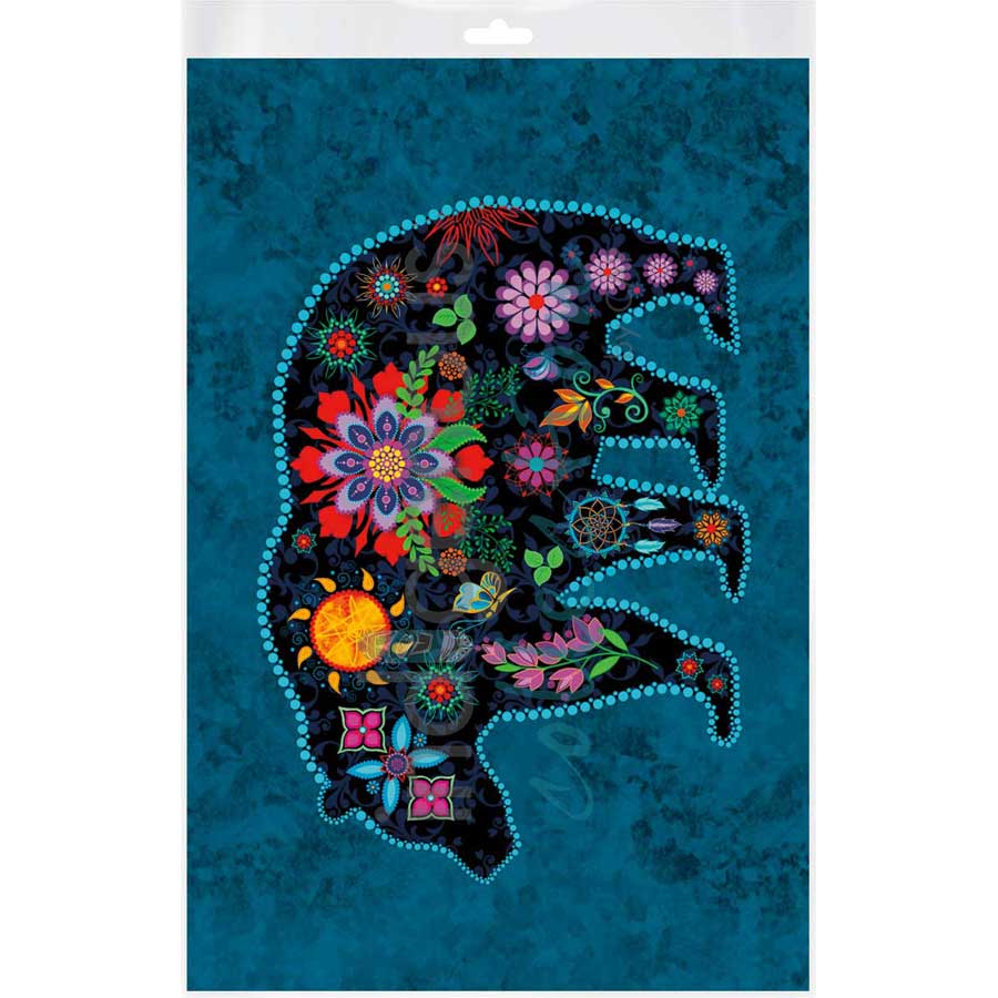 Spirit Bear by artist Tracey Metallic - Mi'gmaq. Indigenous Collection