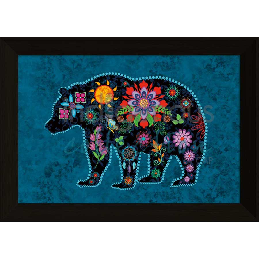 Spirit Bear by artist Tracey Metallic - Mi'gmaq. Indigenous Collection
