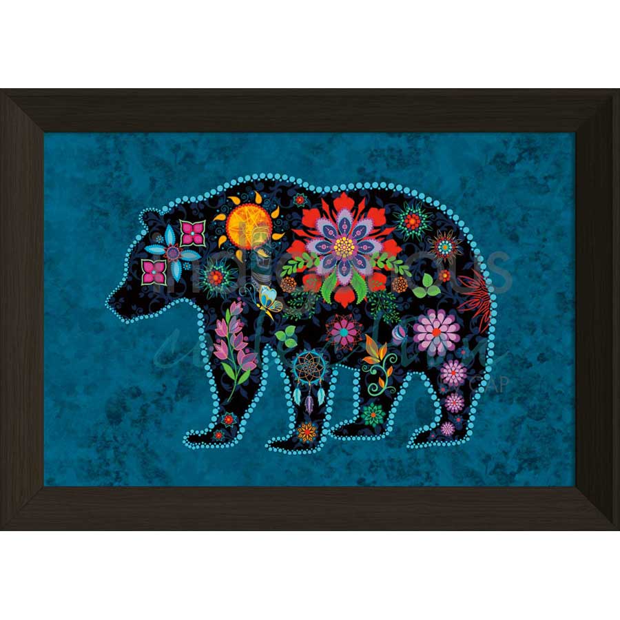 Spirit Bear by artist Tracey Metallic - Mi'gmaq. Indigenous Collection
