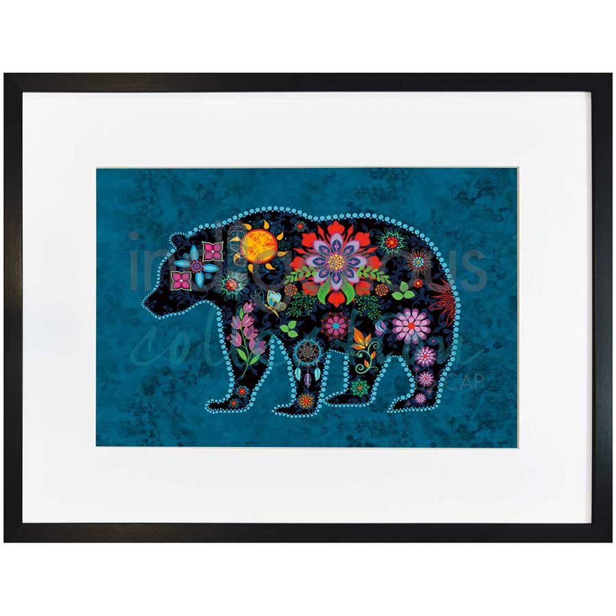 Spirit Bear by artist Tracey Metallic - Mi'gmaq. Indigenous Collection