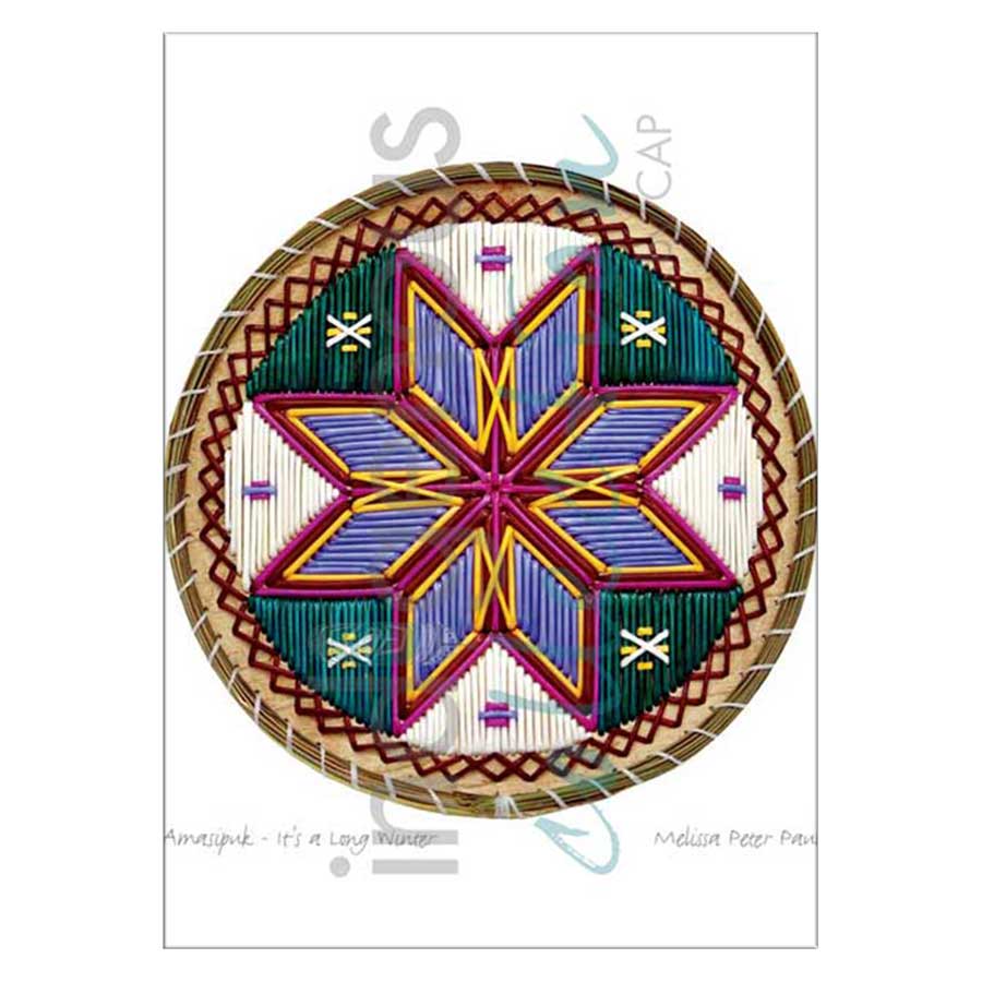 Amasipuk - It's a Long Winter Canvas Prints