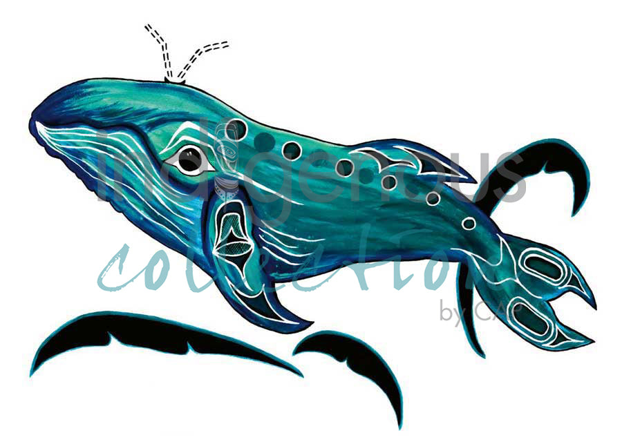 Whale by artist Diane Levesque