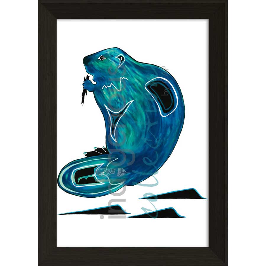 Beaver by artist Diane Levesque - Kwakwaka'wakw. Indigenous Collection