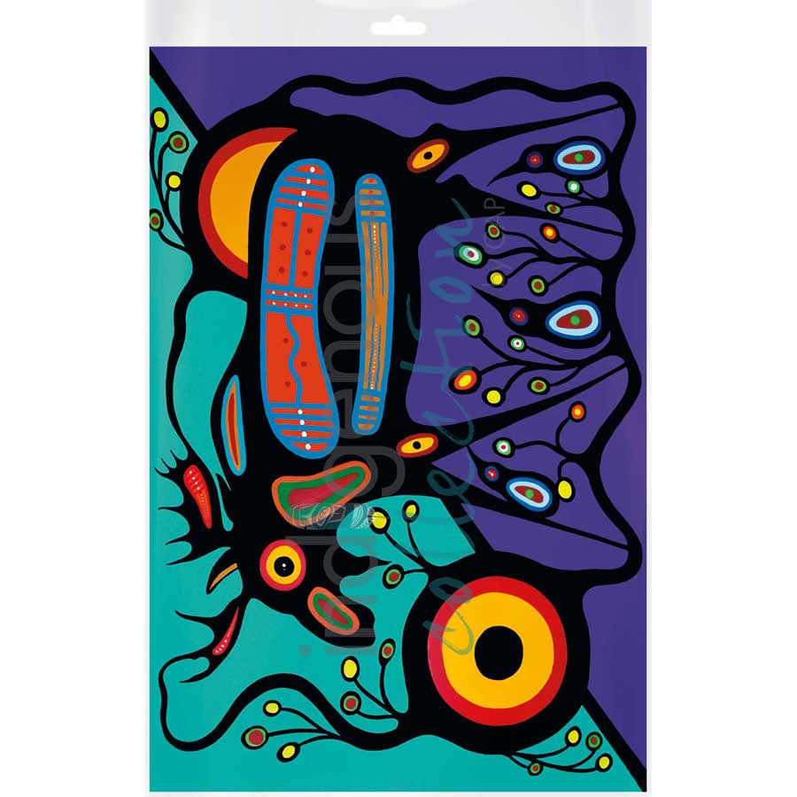 Respect by artist Frank Polson - Algonquin. Indigenous Collection
