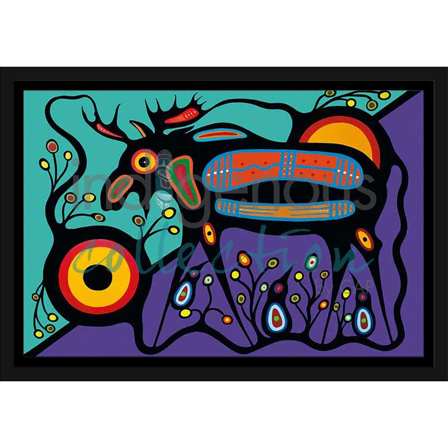 Respect by artist Frank Polson - Algonquin. Indigenous Collection