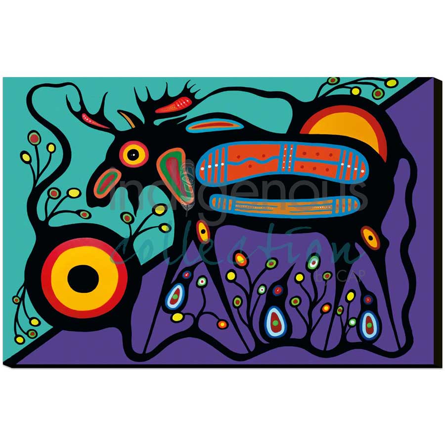 Respect by artist Frank Polson - Algonquin. Indigenous Collection