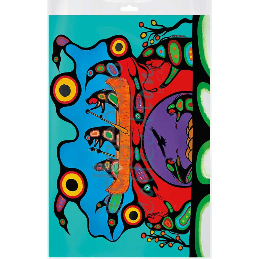 Migration by artist Frank Polson - Algonquin. Indigenous Collection