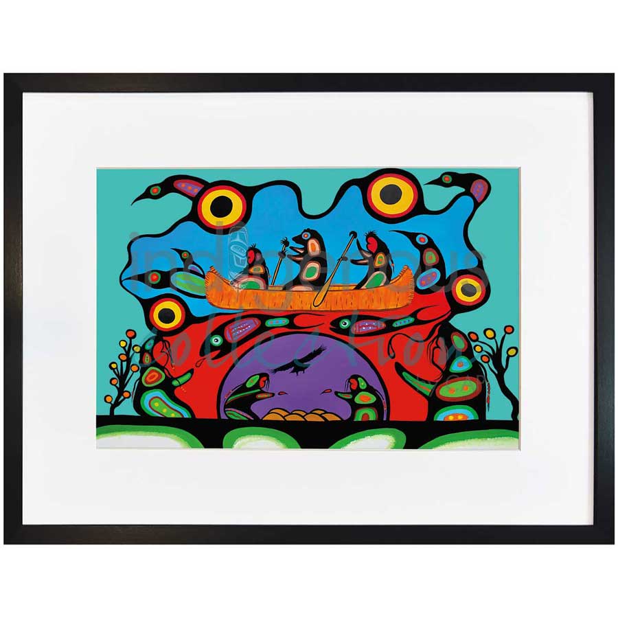 Migration by artist Frank Polson - Algonquin. Indigenous Collection